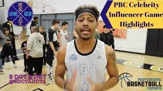 BdotAdot scores 46 PTS in Pro Basketball Combine Influencer Game w/ King Bach & Jenna Bandy!
