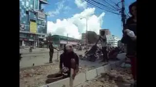 Delay in road reconstruction-Kathmandu, Nepal
