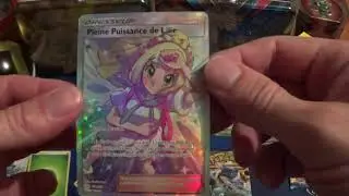 Ouverture d'un booster de l'&eacute;dition SL12 Eclipse Cosmique, Soleil et Lune, Cartes Pokemon !