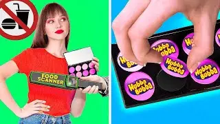 FAÇONS DE CACHER DE LA NOURRITURE || Cacher de la Nourriture et Chaussures DIY par 123 GO! SCHOOL