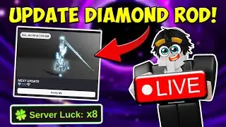 UDPATE NEW ISLAND DIAMOND ROD! EVENT LUCK + X8 SINI BIAR CEPET DAPET ROD BARU! Fish It!