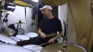 Sonor Phonic Rosewood Drum set w/ GoPro and multicam in FInal Cut X