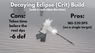 Decaying Eclipse (Crit) Build | Pillgrammed