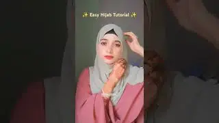 easy Hijab #hijab #tutorial #trendingshorts #explore #fyp #ytfeed #ytshorts #viralshort #aestheic