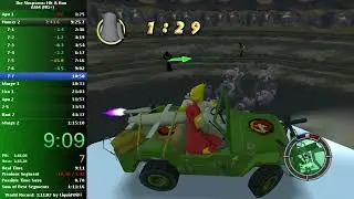The Simpsons Hit and Run Speedrun (NG+) in 1:14:15