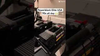 Powerblock Elite USA 70 adjustable dumbbells. One set. Endless weight options. Almost no footprint.