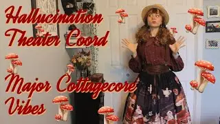 Hallucination Theater Coord | Cottagecore Lolita Coord | Devil Inspired Full Lolita Look