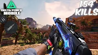 Delta Force Mobile &ndash; NEW UPDATE FAULT MAP  MAX GRAPHICS +K437 META BUILD Gameplay (154 KILLS)