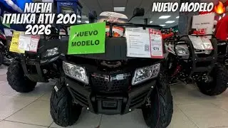Nueva Italika Atv 200 2026😱 // Nuevo Modelo🔥 // ¡Ahora mucho mejor!💯