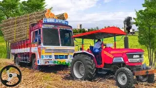Real Tractor Pulling Simulator - Offroad Heavy Tractor Pull Driving Simulator Android Gameplay