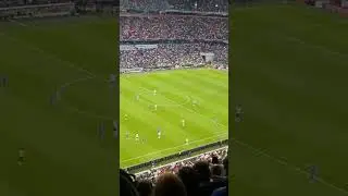PAPER AIRPLANE TAKES FLIGHT AT THE  MATCH
