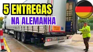 COMO OS MOTORISTAS DE PORTUGAL FAZEM ENTREGAS EM OUTROS PAÍSES 🇵🇹.