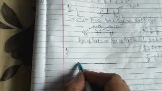 Fraction numberLine