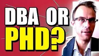 Should You Do A Doctorate (DBA / PhD) In Marketing, Management, Or Organizational Behavior?