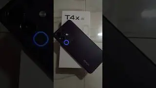 Vivo T4x 5G Unboxing |Offer price -12999🔥6/128 |6500 mAh Battery 🔋#vivo #shorts