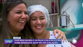 Mani Reggo fala sobre a separa&ccedil;&atilde;o e o recome&ccedil;o no 'Domingo Record'