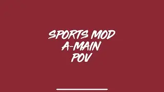11/29/25 Sports Mod A-Main POV Mojo Hobby