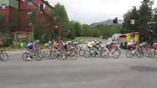 Peloton in Breckenridge 2013 USA Pro Cycling Challenge