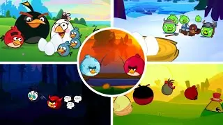 Secret Area - All Cutscenes | Angry Birds Reloaded 