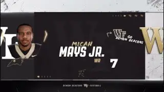 Rivalry Chaos!!! CFB 26 NC State Dynasty Game 3 vs. Wake Forest (pt.1) / Ep.4