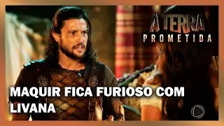 Maquir fica furioso ao ver Livana com Rune | A TERRA PROMETIDA