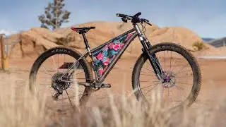 Custom Curiosity frame bag for Pipedream S6 #bikepacking #cycling #pedalfurther