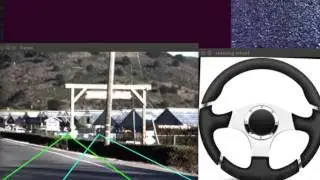Building Self Driving Car  - Driving on Udacity HMB testset, no training on any Udacity Dataset