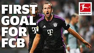 Harry Kane's first Bundesliga Goal for FC Bayern M&uuml;nchen