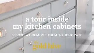 A Video Tour of the Inside of My Kitchen Cabinets