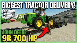 Finally Le Liya! 😍 John Deere 9R 700 HP Ki Delivery - Farming Simulator 25
