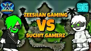 Zeeshan Gaming VS Suchit Gamerz Friendly Gameplay Epic Fight 1 😈 @itssuchitgamerz