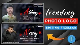 trending Photo logo editing pixellab|| pixellab Logo Editing||status watermark logo editing pixellab