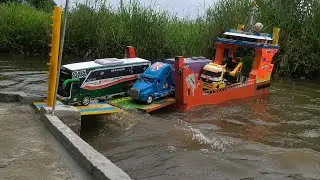 Antrian tesla semi truck trailer.bus ALS.Bus mania.kapal selam.kapal pesiar @wongrc406 