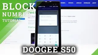How to Block Number in DOOGEE S50 &ndash; Contacts Blacklist