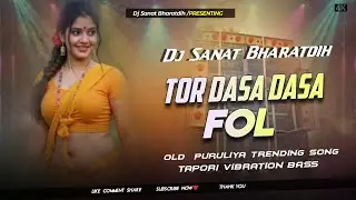 Purulia Old Trending Song | Tor Dasa Dasa Fol | Tapori Vibration Bass| Dj SANAT BHARATDIH