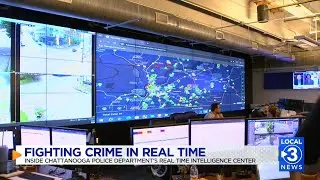 Inside the Real Time Intelligence Center's new tech to fight crime in Chattanooga