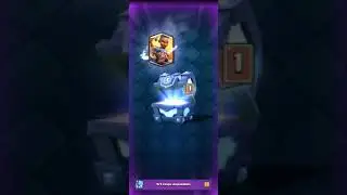 Aujourd'hui sur clash royale il y a un coffre en foudre