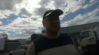 КМУ INMAN IT200 на техническом обслуживании 55 моточасов, смазали стрелу, заменили фильтры в Москве