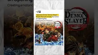 &ldquo;Demon Slayer: Infinity Castle ne India me tod diye box office ke saare records 💥&rdquo; #anime