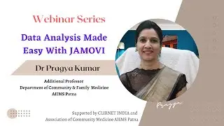 1st Webinar :  I Data Analysis Made Easy with JAMOVI I Descriptive Statistics