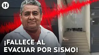 &iexcl;P&aacute;nico le cuesta la vida! Fallece adulto mayor mientras evacuaba por el sismo de este 2 de enero