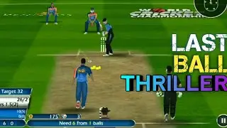 Wcc Gameplay|World Cricket Championship|Last Ball Thriller|Need 6 in 1 Ball