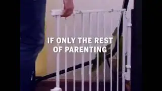 Safety 1st Ready to Install Baby Gate White