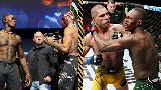 Por dentro dos bastidores da primeira luta entre Israel Adesanya e Alex Poatan