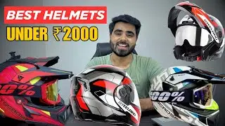 Best Helmets under 2000 Rupees for Touring in 2025 | Best Steel Bird Helmets | Best Vega Helmets