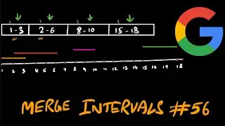Merge Intervals #56 Leetcode