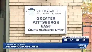 LIHEAP opening delayed in Pennsylvania amid government shutdown