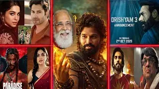 Allu Arjun 1980 Superhero Script Write Dr Vijayendra Prasad | Luka Chupi 2 | Drishyam 3 