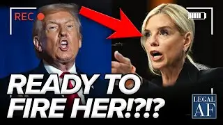 Trump Ready to FIRE BONDI as DOJ FALLS APART
