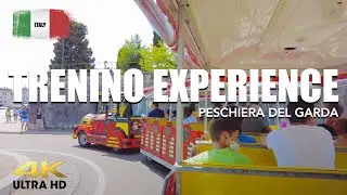 Peschiera del Garda City Train Experience - Tour around the City | June 2021 | Travel Guide 4K 60fps